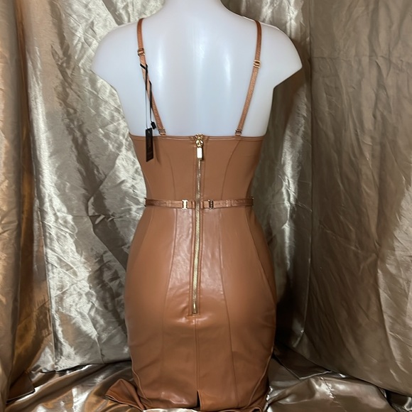 Honey Birdette Emily Toffee Dress - Picture 3 of 6